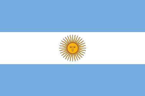 Durabol Bandera Argentina 150 x 90 cm Satén