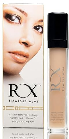 RX Flawless Eyes Under Eye Formula - Eye Lift Lotion, Reduces Lines, Wrinkles, Dark Circles & Puffiness - Firming Eye Cosmetic with Fast-Acting Formula - Easy Use for Visible Results, As Seen On TV