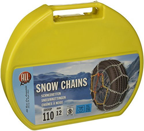 All Ride 871125222091 Schneeketten Größe 110, 2 Stück