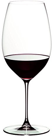 Riedel Veritas Bleikristall New World Shiraz Weinglas, Set von 6