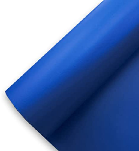 Könighaus (6,36€/m2) Blau Matt Autofolie 300 x 152 cm blasenfrei mit Anleitung