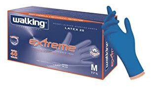 Guanti Extreme Walking Blu 20 g Taglia L Pz 50
