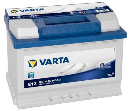 VARTA Blue Dynamic E12 Autobatterie 574 013 068 12V 74Ah