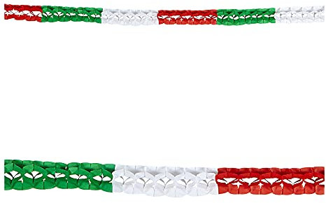 W WIDMANN MILANO Party Fashion 05334 - Boa Girlande, Italien, 3m, Ø 8 cm, Dekoration, Mottoparty, Karneval, Sommerfest