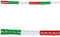 W WIDMANN MILANO Party Fashion 05334 - Boa Girlande, Italien, 3m, Ø 8 cm, Dekoration, Mottoparty, Karneval, Sommerfest