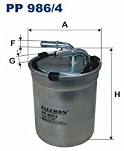 FILTRON PP986/4 Einspritzanlage