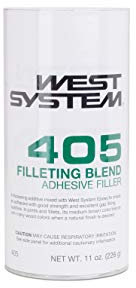 West System 405 Filleting Blend Filler 226g - Thickens Epoxy for Wood, Marine & Fibreglass Repair - Waterproof, Multi Purpose Adhesive Powder for 2 Part Epoxy - for Interior & Exterior Use