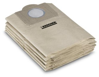 Kärcher Sachet filtre papier accessoire pour l'aspirateur eau et poussières A 2001