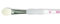 Bulk Buy: Royal Brush Soft Grip White Blending Mop Brush 3/4 Width SG1400-3/4 (6-Pack)