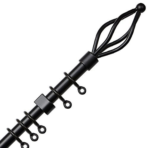 Speedy 16-19 mm x 125-215 cm County Crown Extendable Pole Set, Black