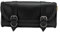 Dowco Willie & Max 58232-20 Geflochtene Serie Kunstleder Motorrad Werkzeugtasche schwarz Universal Fit