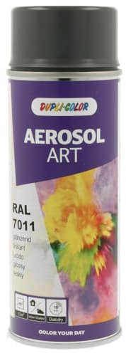 Dupli-Color 733086 AEROSOL ART RAL 7011 eisengrau glänzend 400 ml