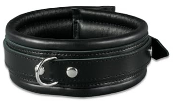 XXdreamSToys Leder-Halsfessel schwarz
