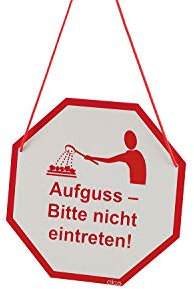 Eliga TürschildAufguss - Bitte nicht eintreten, aus Kst.