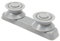 Dishwasher UPPER BASKET 2 Wheel Guide Runner Supports Baumatic Kenwood KDW12ST3A