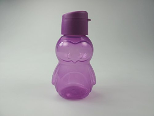 TUPPERWARE To Go Kinder 350 ml lila Pinguin EcoEasy Trinkflasche C170 Eco Ökoflasche
