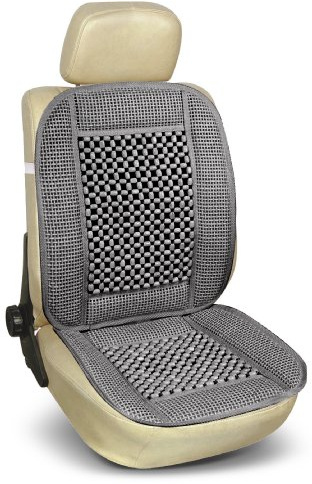 Bottari 12304 12304: Sitzauflage California, grau, 1 Teil aus Raffia Stoff.