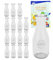 MamboCat 16er Set Weck Gläser 530ml 1/2 Liter Saftflasche inkl. Gelierzauber Rezeptheft I Original Weck Glasflasche I Einweckflaschen für Säfte Saucen Öle UVM I Weck Flaschen ohne Deckel