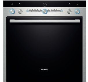 Siemens EQ961EV01B Einbau-Backofen-Kochfeld-Kombination / / Kochfeld: Induktion/Herdfarbe: Schwarz/Silber/ActiveClean