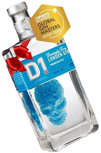 D1 London Dry Gin 70cl - Global Gin Masters Gold 2024 I Wacholder, Zitrusfrüchte & Brennnessel 40% vol