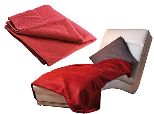 Wilson Gabor Bambusdecke: Wohndecke aus Bambus-Viskose 200 x 150 cm, Weinrot (Kuschelige Decke, Flauschige Bambus-Decke, Wolldecke)