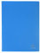 Exacompta - Réf. 85102E - Carton de 8 Protèges-documents OPAK - 100 pochettes grainées antireflet - 200 vues - pour format A4 - dimensions 24 x 32 cm - couverture en polypro souple - bleu clair