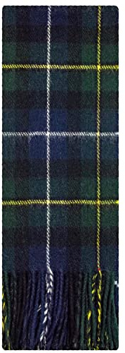 I LUV LTD MacNeil of Barra Modern Tartan 100% Lammwolle Schal Hergestellt in Schottland