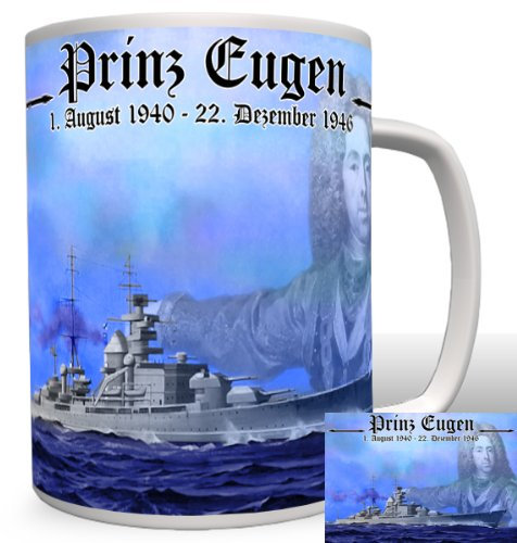 Prinz Eugen Schlachtschiff - Tasse Becher Kaffee #2303