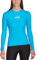 iQ-UV Sportshirt Damen Langarm Slim Fit Türkis XS – UV Shirt für Damen für Wasser & Sport – Rash Guard mit UV-Schutz – Langarm Sportshirt – Ideal zum Schnorcheln und Schwimmen