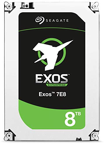 Seagate ST8000NM0115 HDD Interno 3,5, 8TB, Nero