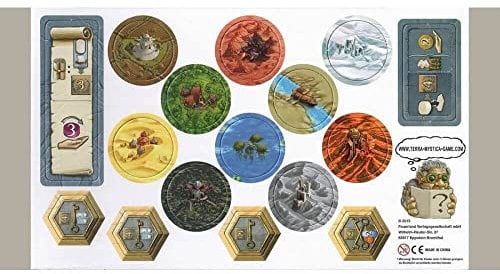 Terra Mystica Promo Expansion Pack Erweiterungsbogen (Spiel 2015)