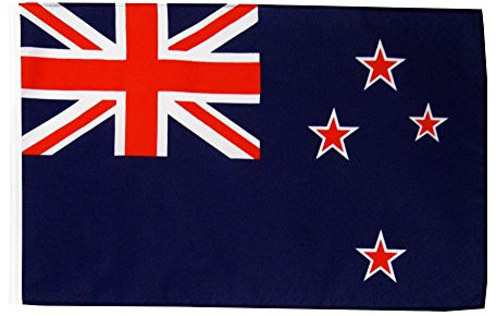 Flaggenfritze Flagge/Fahne Neuseeland + gratis Sticker