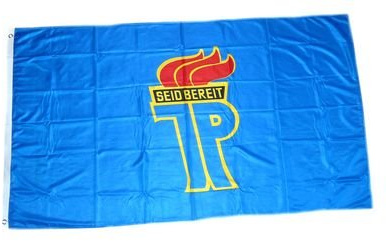 Fahne/Flagge DDR Jungpioniere NEU 90 x 150 cm