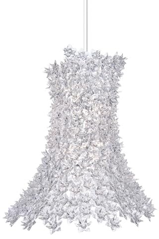 Kartell Bloom 09250B4, Lampada a Sospensione, Cristallo