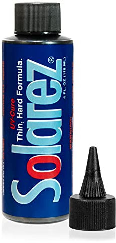 Solarez UV-härtender Fliegenbinder aus Harz (118 g, dünn).