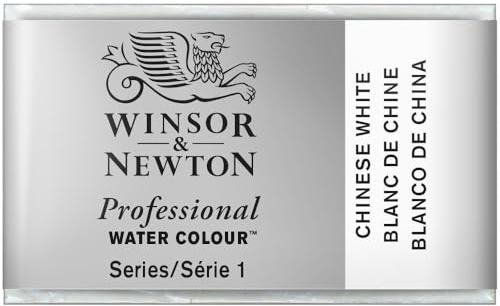 Winsor & Newton Professional Water Colour Paint Whole Pan, Chinese White