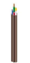 Woods Southwire 64170422 18/7 Solid Copper Class 2 Power-Limited Thermostat Wire; 50 feet ; Brown