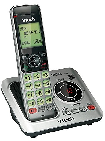 VTech VTCS6629 DECT 6.0 Expandable Speakerphone with Caller ID & Call Waiting (Single-Handset System)