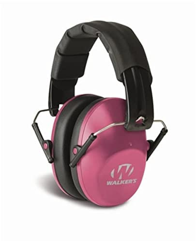 Walker de Protection auditive Faible encombrement Passive Pliable Chancelière. Le protéger ou Le Perdre, GWP-FPM1-PNK, Rose