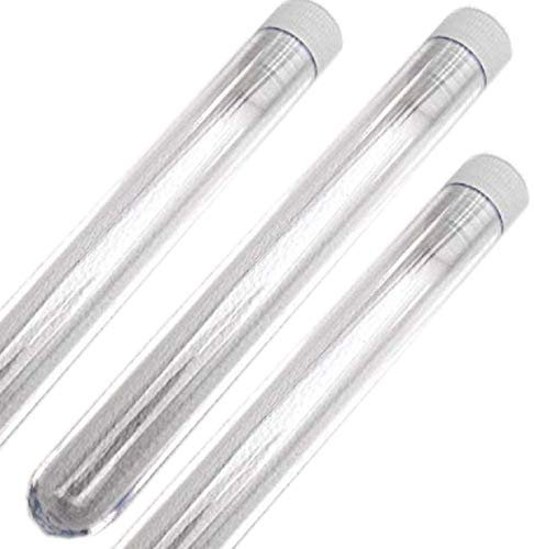 100 x 150 mm x 17 mm Diameter Test Tubes with Tops (Neutral)