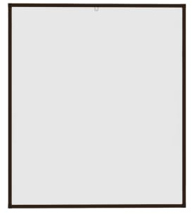 empasa Insektenschutz Fenster Basic Selbstbausatz mit Alurahmen | Farbe: braun, Größe: 100 x 120 cm