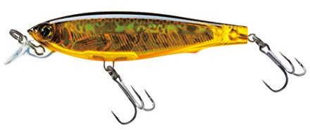 Yo-Zuri F1135 HGBL 3DS Minnow Suspending Lure, 2-3/4 inch, Holographic Gold Black