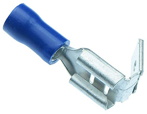 20 x Blue Insulated Piggyback Crimp Spade Terminal Connector 14-16 AWG Wire Cable