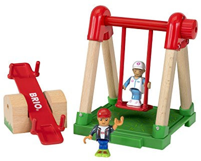 BRIO World 33948 - Village Spielplatz, bunt