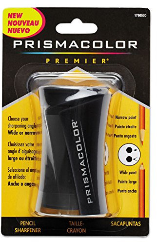 Prismacolor Premier Colored Pencil Sharpener-Black, 2 pk by Prismacolor