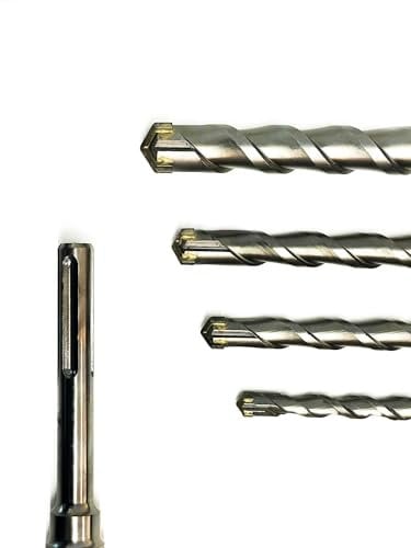 Professionelle SDS-MAX Bohrer Set: Ø10-40mm, Längen 600-1000mm - Hochleistungsbohrer für Beton, Stein, Fliesen - für Profis & Heimwerker - NUR für SDS-Max Aufnahmen!!! (Ø 18mm, 1000mm)