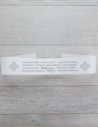 FASCETTA WC IGIENICA IN CARTA COPRIWATER COPRI WC MONOUSO 5X55 2000PZ
