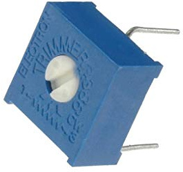 5X 1028G-10K Potentiometer: für den Einbau 1-Drehung,liegend 10kΩ 500mW SR PASSI