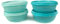 TUPPERWARE raviers 300 ML (4) B11 Turquoise