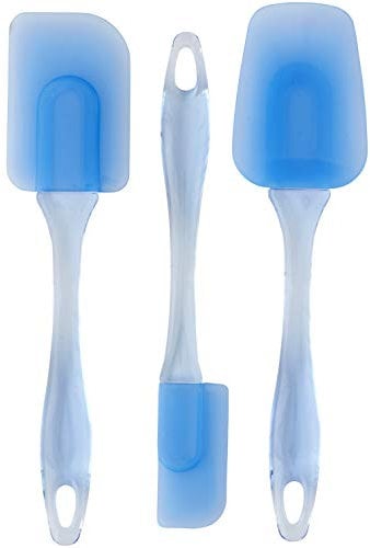 Wilton 400727 Easy-Flex Silicone Spatula Set 3/Pkg, Multicoloured